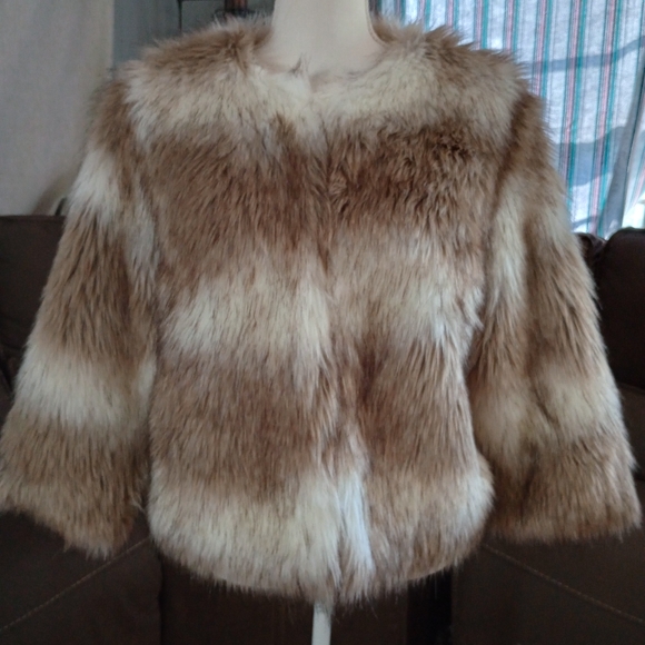 Victoria's Secret faux fur coat